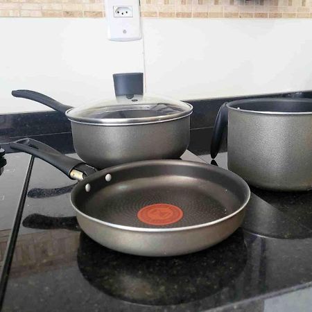 Grande Apt No Centro C/ Cozinha Completa Varanda Pocos de Caldas Bagian luar foto