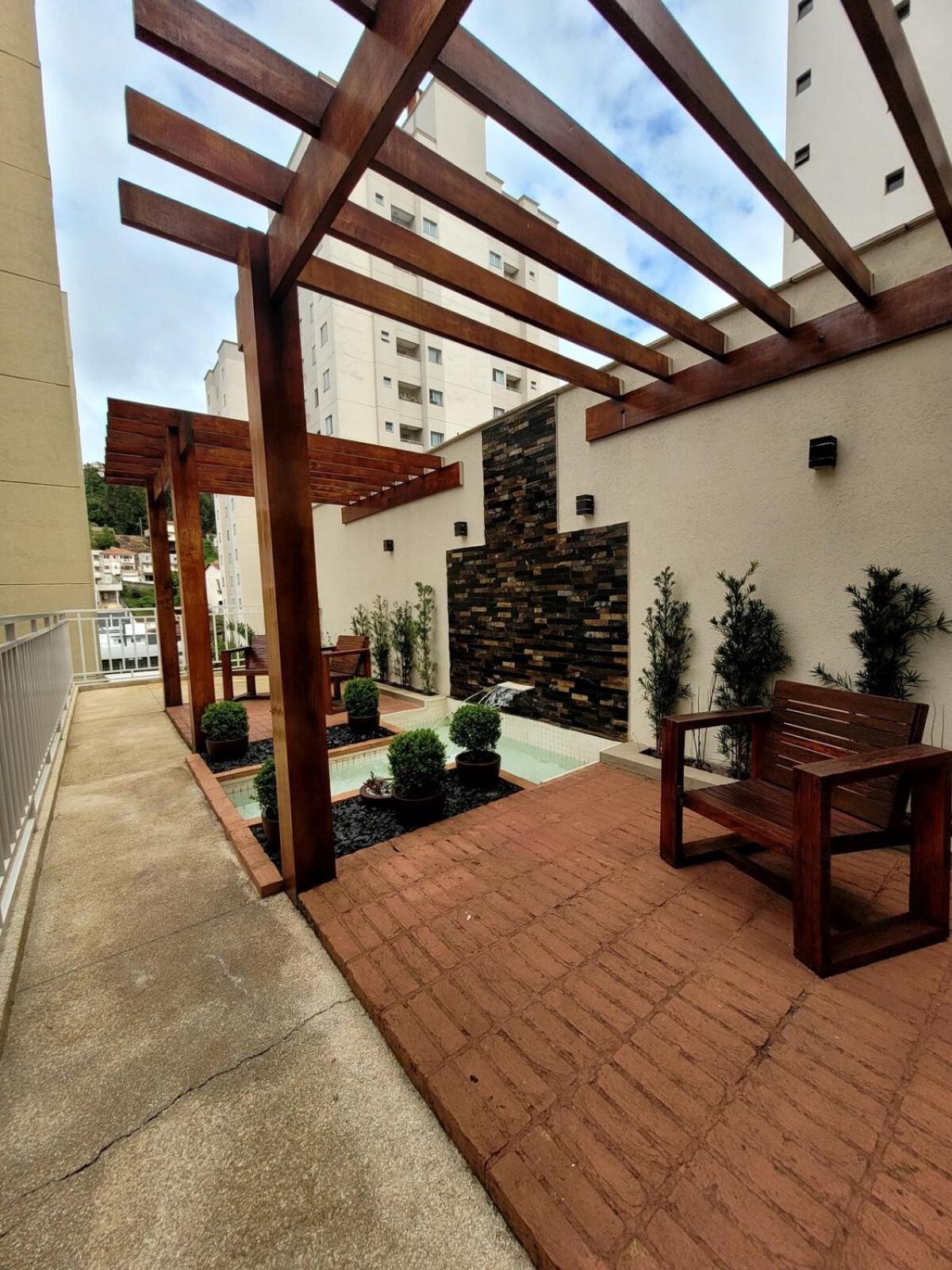 Grande Apt No Centro C/ Cozinha Completa Varanda Pocos de Caldas Bagian luar foto